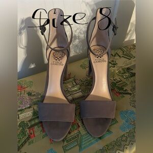 Vince Camuto Taupe Heeled Sandals